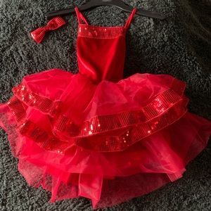 Weisman Red Tutu Dress